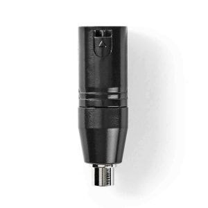 Adaptador XLR Macho P/ RCA Fêmea - (COTP15930BK)