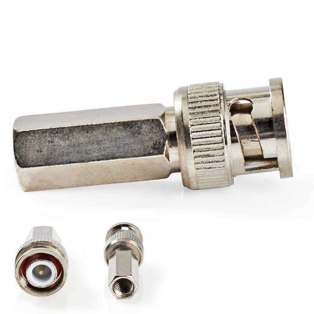 Ficha Bnc Macho P/ Cabo Coaxial 5mm