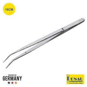 Pinça Pontas Finas Pontiagudas Curvas 160mm Donau - (DNPZ8)