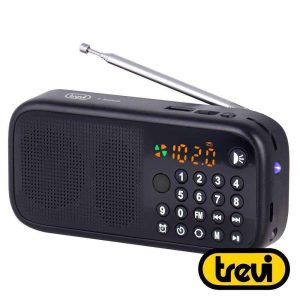 Rádio Portátil LCD AM/FM Bluetooth USB / MicroSD TREVI - (DR7F40BT)