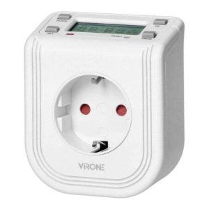 Temporizador Digital Ajustável 24h VIRONE - (DT-4(GS))