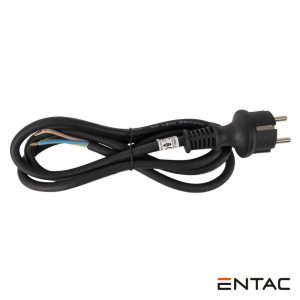Cabo Alimentação Schuko Macho 3G1.5 1.5m ENTAC - (ERWC1.5-1.5-B-IP44)
