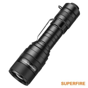 Lanterna 10W 900lm Zoom IP43 SUPERFIRE - (F5)