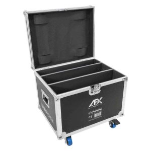 Mala Transporte DJ P/ 2 Projetores Luz CITYCOLOR400 AFXLIGHT - (FL-2CITYCOLOR400)