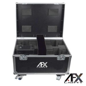 Mala Transporte DJ P/4moving Head LEDWash-712 Rodas AFXLIGHT - (FL4712)