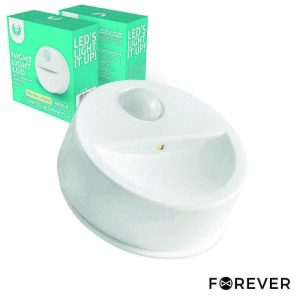 Luz de Presença LED Portátil 4000K C/ Sensor PIR FOREVER - (FLC-01)