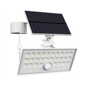 Aplique LED Solar Amovível 60W C/ Sensor 6500K 800lm - (FLFSW305W)