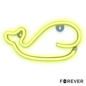 Luz LED Neon Em Forma de Baleia - (FLNEO9)