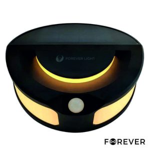 Aplique Exterior Solar C/ Sensor PIR 6W 3000K FOREVER - (FLS-13)