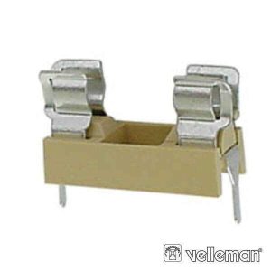 Suporte Fusíveis 5x20mm P/ Ci VELLEMAN - (FUSE/H)