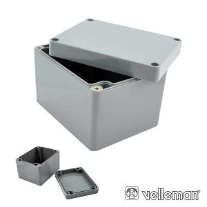 Caixa Selada Abs Cinzento Escuro 115x90x80mm - (G331)