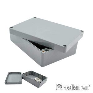 Caixa Estanque Abs Cinzento Escuro 195x80x55mm - (G346)