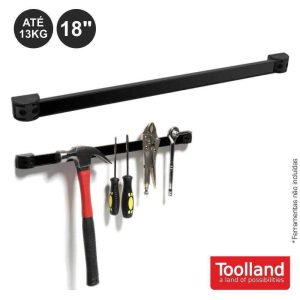Barra Magnética P/ Ferramentas 18" / 46cm 13kg TOOLLAND - (HPUT5)