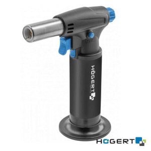 Isqueiro Maçarico Elétrico A Gás HOGERT - (HT2C509)