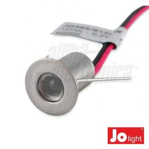 Foco LED 0.2W 12V 14mm Azul P/ Encastrar IP20 Jolight - (JO388/010B)