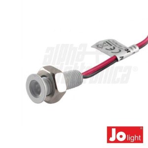 Foco LED 0.2W 12V 12.1mm Branco Quente P/ Encastrar IP20 Jol - (JO388/012WW)