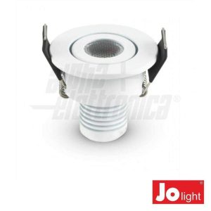 Foco LED 2W 4V 40mm Branco Natural P/ Encastrar IP20 Jol - (JO390/016NW)