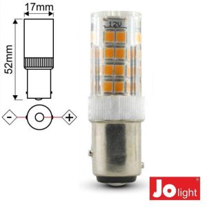 Lâmpada p/ Automóvel 24V 3W BAY15D JOLIGHT - (JO548/18NW)