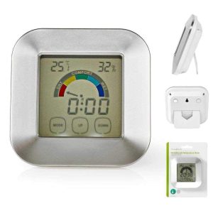 Termómetro e Higrómetro Digital - (KATR105SI)