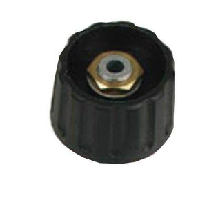 Botão P/ Potenciómetro Preto 21x6mm - (KN216N)
