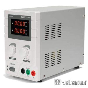 Fonte De Alimentação Digital 0-30V / 0-5A VELLEMAN - (LABPS3005N)