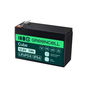 Bateria de Líto LiFePO4 7A 12.8V GREEN CELL - (LFPGC12V7AH)