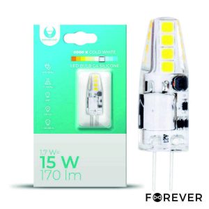 Lâmpada G4 1.7W 12V Silicone 6000K 170lm - (LLG4S01.7CW(F))