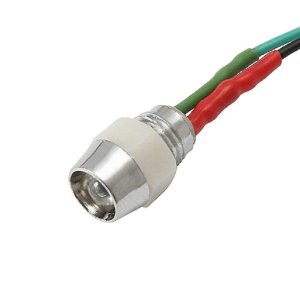 Luz LED Piloto Vermelho 12V Ø5mm - (LP-12V-R)