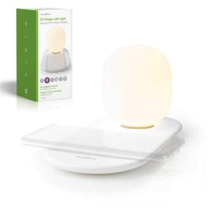 Carregador QI 10W C/ Candeeiro - (LTLQ10W1WT)