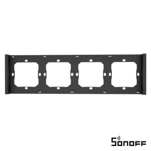 Moldura P/ 4 Interruptores Inteligentes M5-80 4 Gang SONOFF - (M5-80-4)