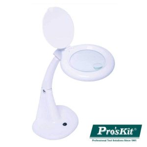 Candeeiro C/ Lupa Secretária 3/12 Dioptrias 40 LED 6W - (MA-1013MF)