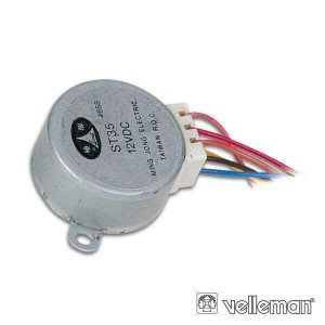 Motor Passo A Passo 12V 60ma 7.5° C/ 48 Passos - (MOTS2)