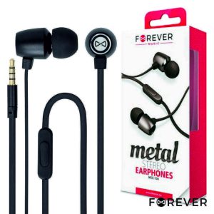 Auscultadores Stereo C/ Fios C/ Micro Metalicos - (MSE-100BL)