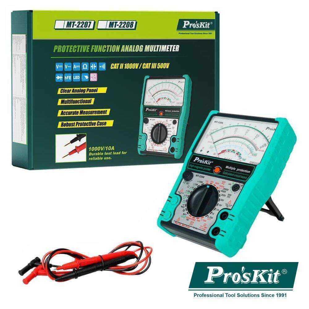 Multímetro Analógico PROSKIT - (MT-2208)