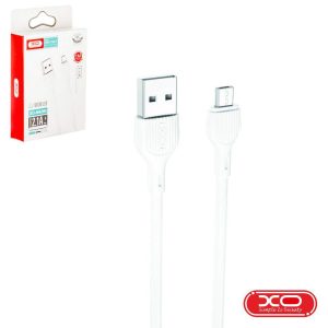 Cabo USB-A 2.0 Macho / Micro USB 2m Branco XO - (NB200-USBB-WH/2)