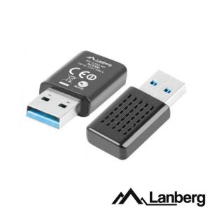 Adaptador USB Wifi Lan 802.11A/N/AC 1200mbps Wps LANBERG - (NC-1200-WI)