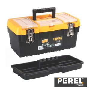 Caixa Ferramentas C/ Fechos Metálicos 413x212x186mm PEREL - (OM16M)