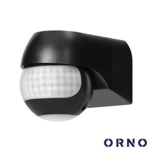 Mini Detetor De Movimento PIR 800W 180º IP44 Preto ORNO - (OR-CR-286/B)