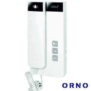 Intercomunicador Branco/Preto P/ Série SALEM ORNO - (OR-DOM-SL-923UD)