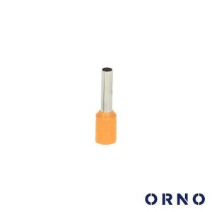 Terminal Ponteira Isolado 4mm 100x Laranja ORNO - (OR-KK-8100/4/10)