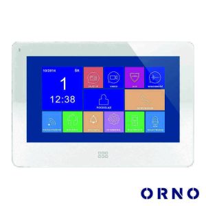 Intercomunicador C/ Ecrã 7" Branco P/ Série VIBELL ORNO - (OR-VID-EX-1060PMVW)