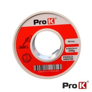 Solda 1mm Sn60Pb38Cu2 250g PROK - (PKSOLD250G1N2)