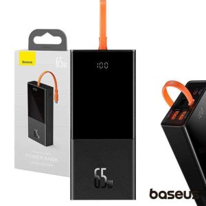 Powerbank 20000mAh USB-A/USB-C 65W Preto BASEUS - (PPJL000001)