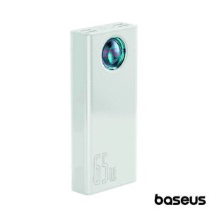 Powerbank 30000mAh Amblight PD QC 65W Branco BASEUS - (PPLG000102)