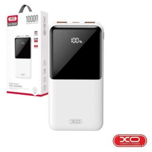 Powerbank 10000mAh 2 USB-A / 1 USB-C PD Branco XO - (PR205-WH)