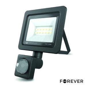 Foco LED 10W C/ Sensor 230V 6000K 800lm Preto - (PROXIMII10CW-S)