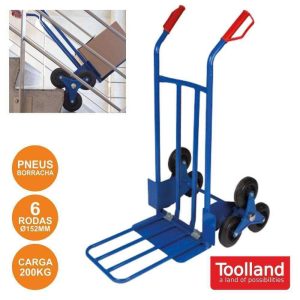 Carrinho P/ Transporte Em Escadas C/ 6 Rodas TOOLLAND - (QT124)