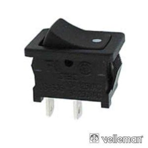 Interruptor Basculante 3a-250v Spst (On)-Off VELLEMAN - (R1933C)