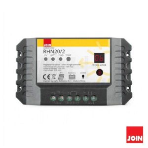 Regulador Painel Fotovoltaico 20A 12/24V JOIN - (RHN20/2)