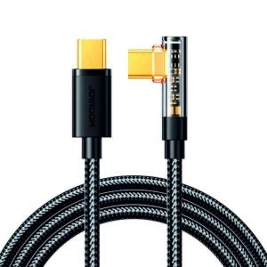 Cabo USB-C Macho P/ USB-C 90º Macho 5A 1.2m 100W JOYROOM - (S-CC100A6)